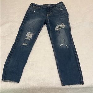 Old Navy Women's Rockstar Super Skinny Jeans NWOT EX High Rise 360 Stretch Sz 8